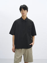 Men's Utility Seersucker Textured Polo Shirt